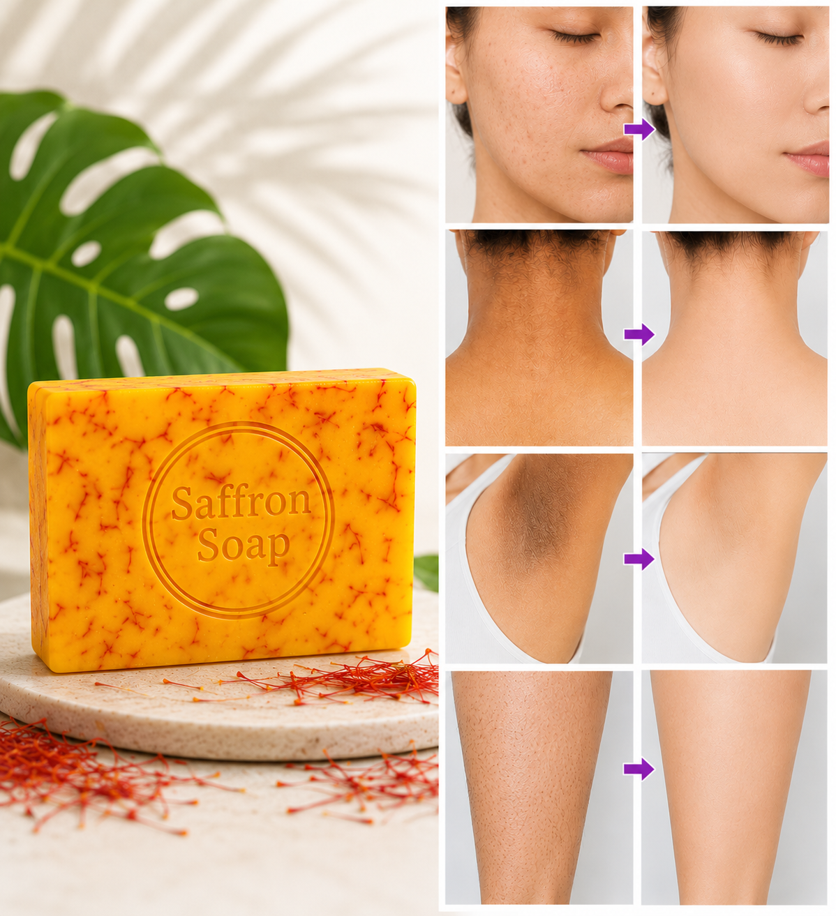 Saffron Goat Milk Soap